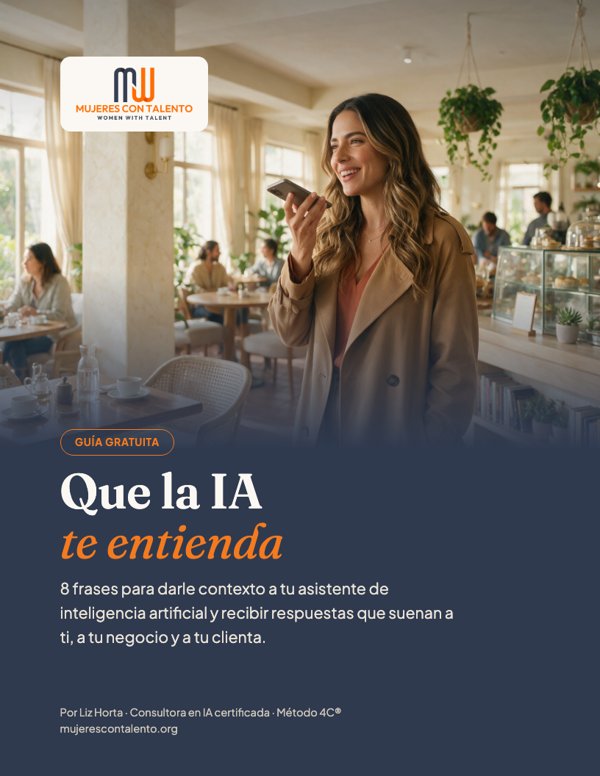 Portada de la guía «Que la IA te entienda»